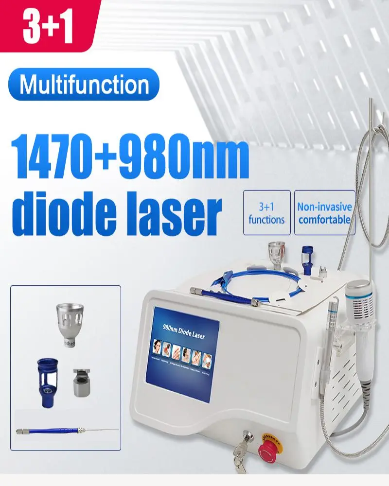 980 1470nm laser lipolysis machine 