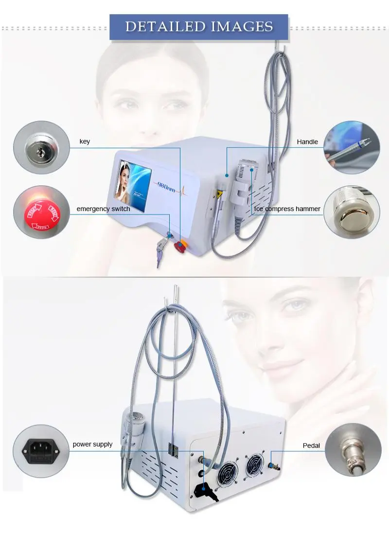 980 nm diode laser for vascular removal factory