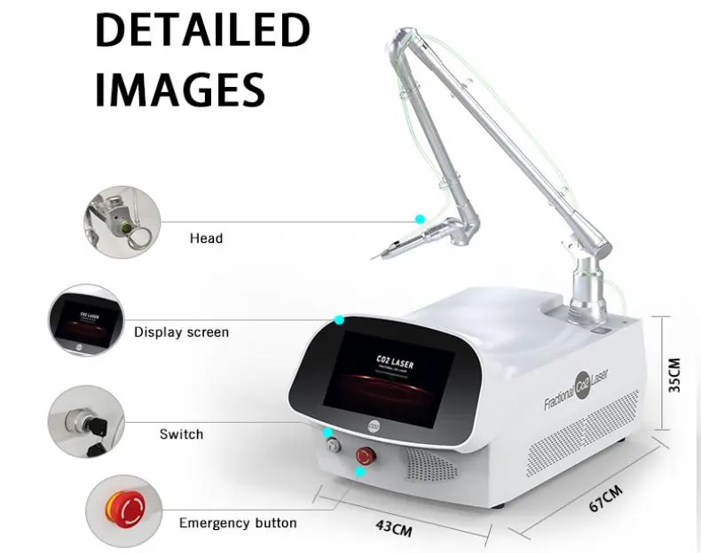 portable fractional co2 laser made in China