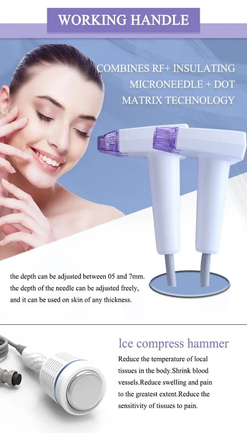 china morpheus 8 rf microneedling machine