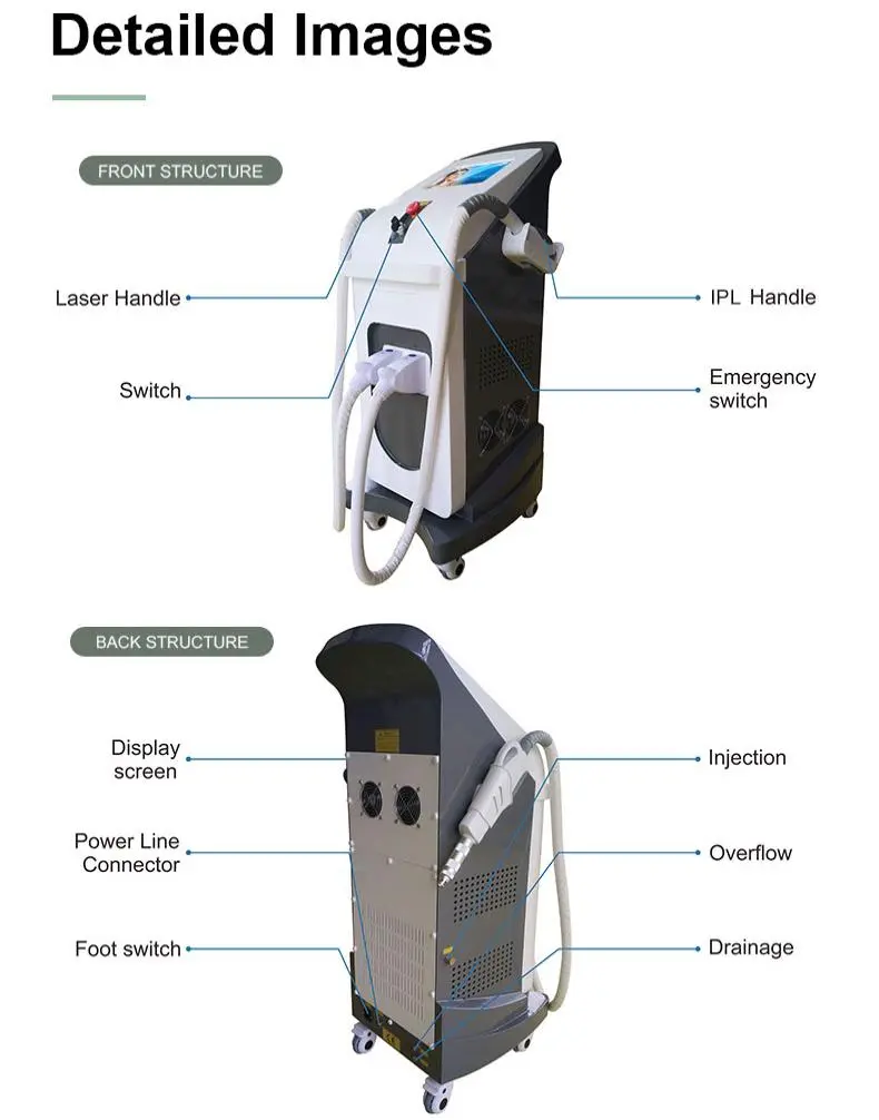 shr laser hair removal machine made in China