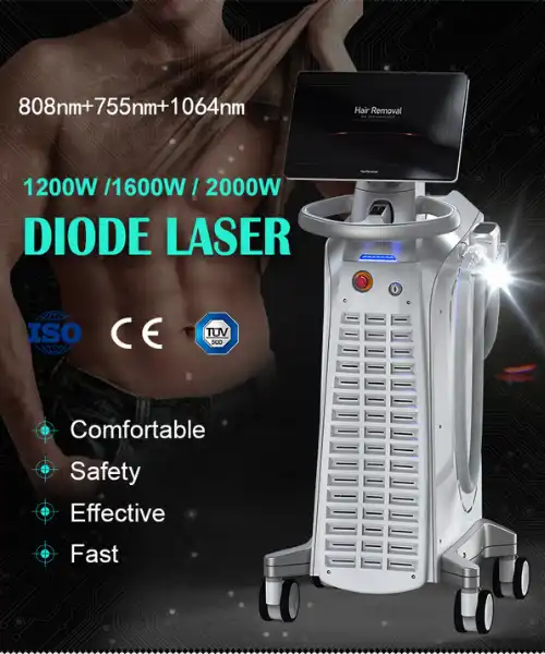 808 diode laser hair removal machine