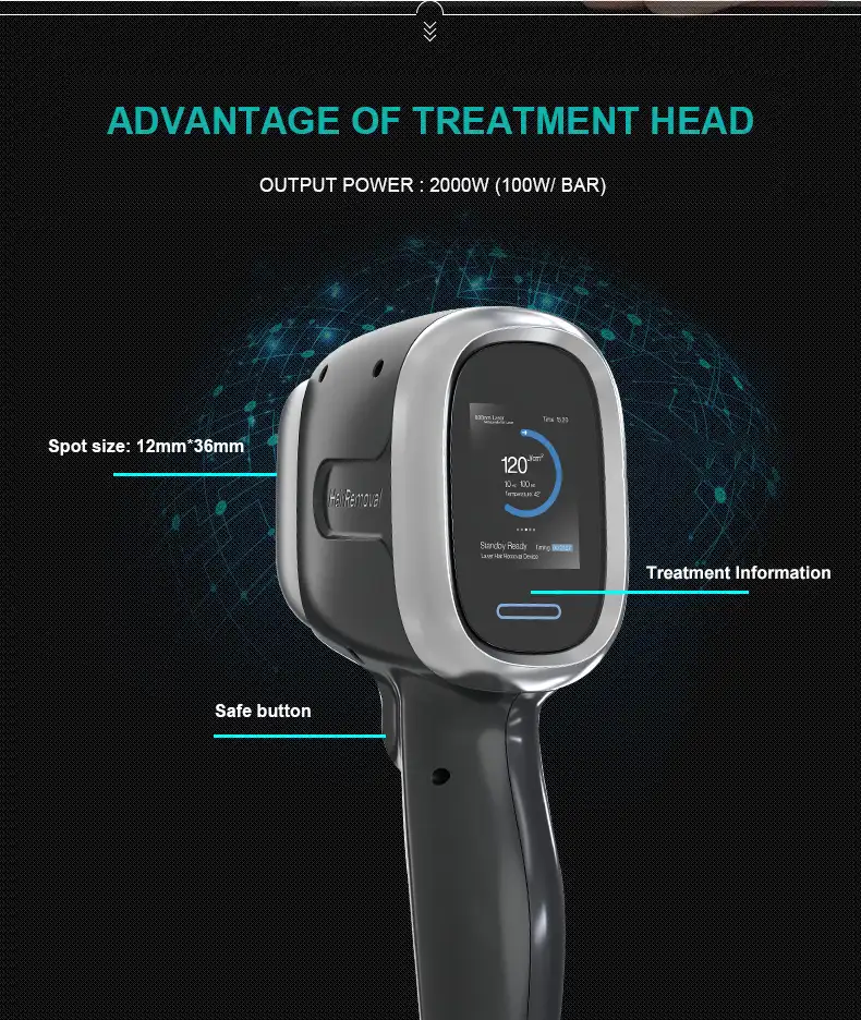 diode laser hair removal machine made in China