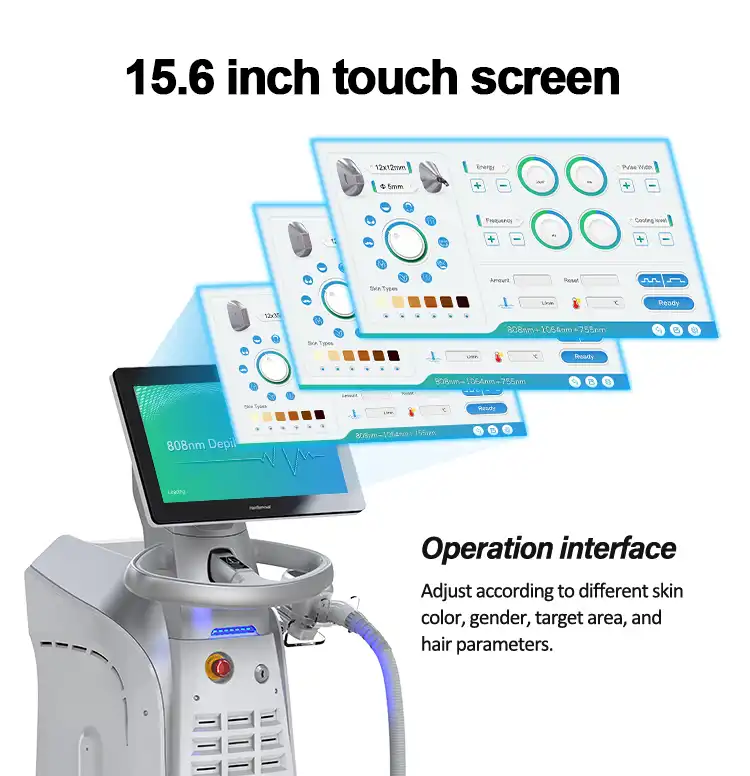 808nm diode laser hair removal machine 